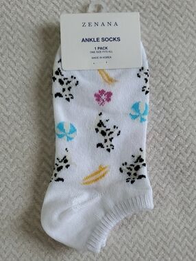 Zenana Ankle Socks/One Pair